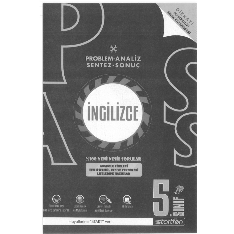 PROBLEM ANALİZ SENTEZ SONUÇ İNGİLİZCE