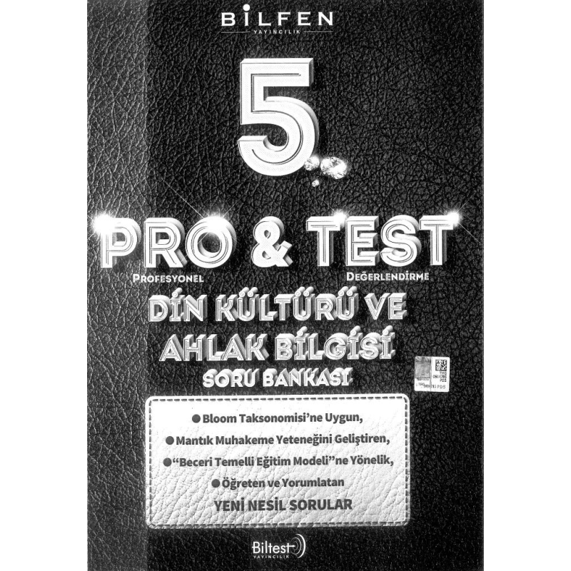 PRO & TEST DİN KÜLTÜRÜ VE AHLAK BİLGİSİ SORU BANKASI
