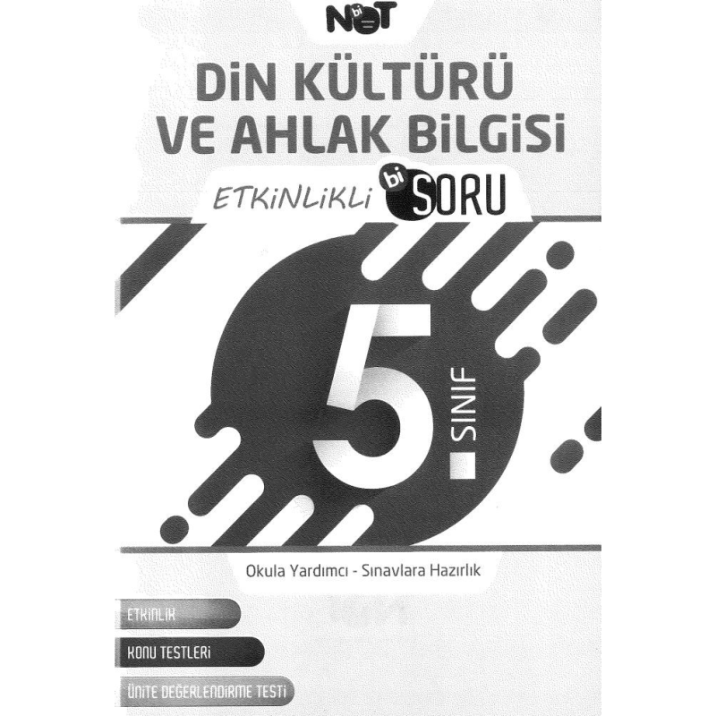DİN KÜLTÜRÜ VE AHLAK BİLGİSİ ETKİNLİKLİ Bİ SORU