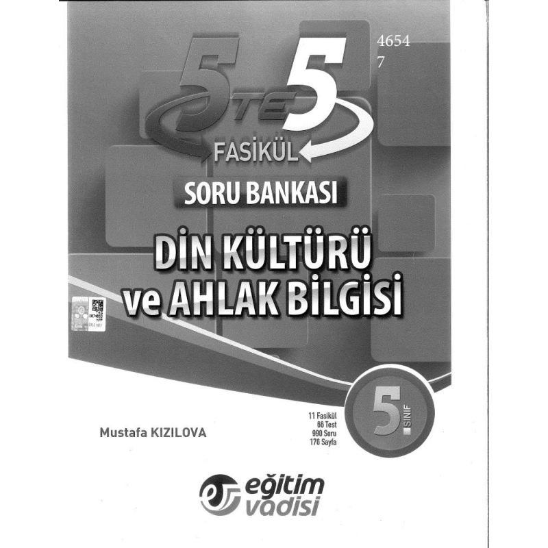 DİN KÜLTÜRÜ VE AHLAK BİLGİSİ SORU BANKASI