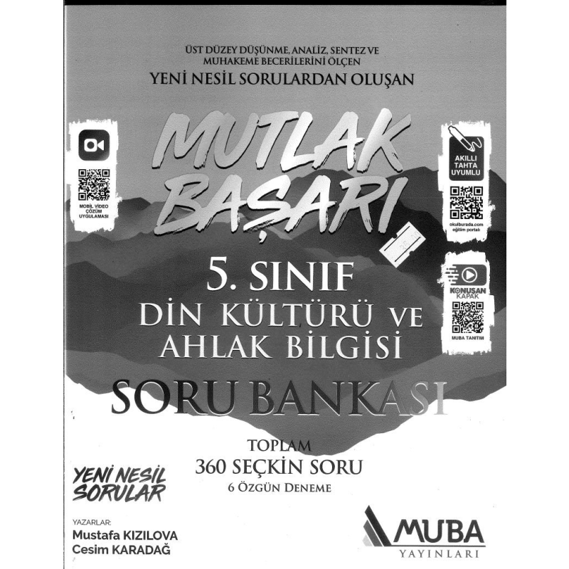 MUTLAK BAŞARI DİN KÜLTÜRÜ VE AHLAK BİLGİSİ SORU BANKASI