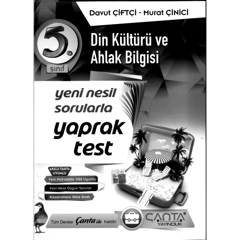 DİN KÜLTÜRÜ VE AHLAK BİLGİSİ YAPRAK TEST