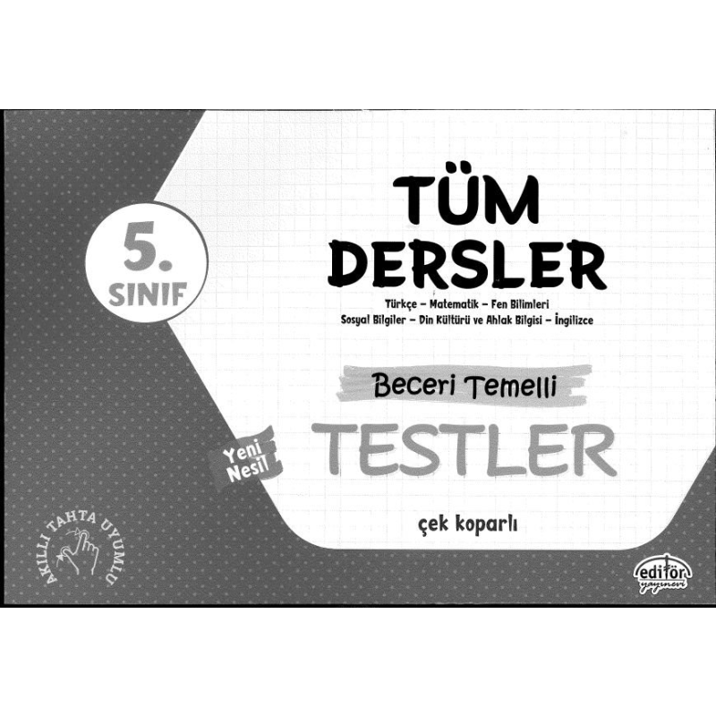 TÜM DERSLER BECERİ TEMELLİ TESTLER