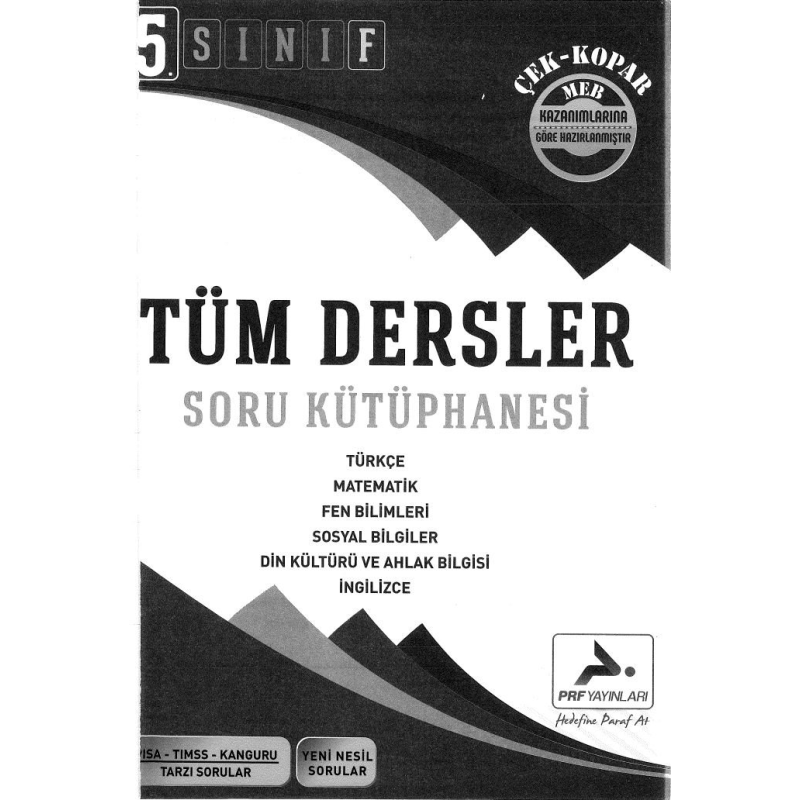 TÜM DERSLER SORU KÜTÜPHANESİ