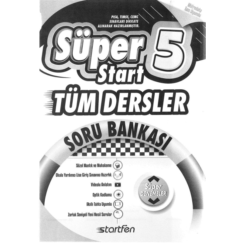 SÜPER START TÜM DERSLER SORU BANKASI