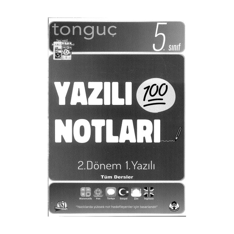 YAZILI NOTLARI 100 2. DÖNEM 1. YAZILI TÜM DERSLER