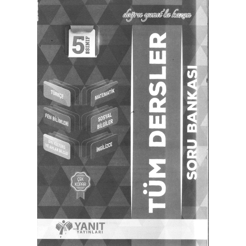 TÜM DERSLER SORU BANKASI