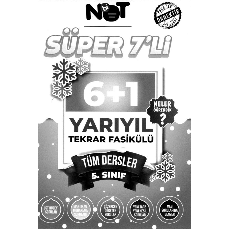 6+1 YARIYIL TEKRAR FASİKÜLÜ