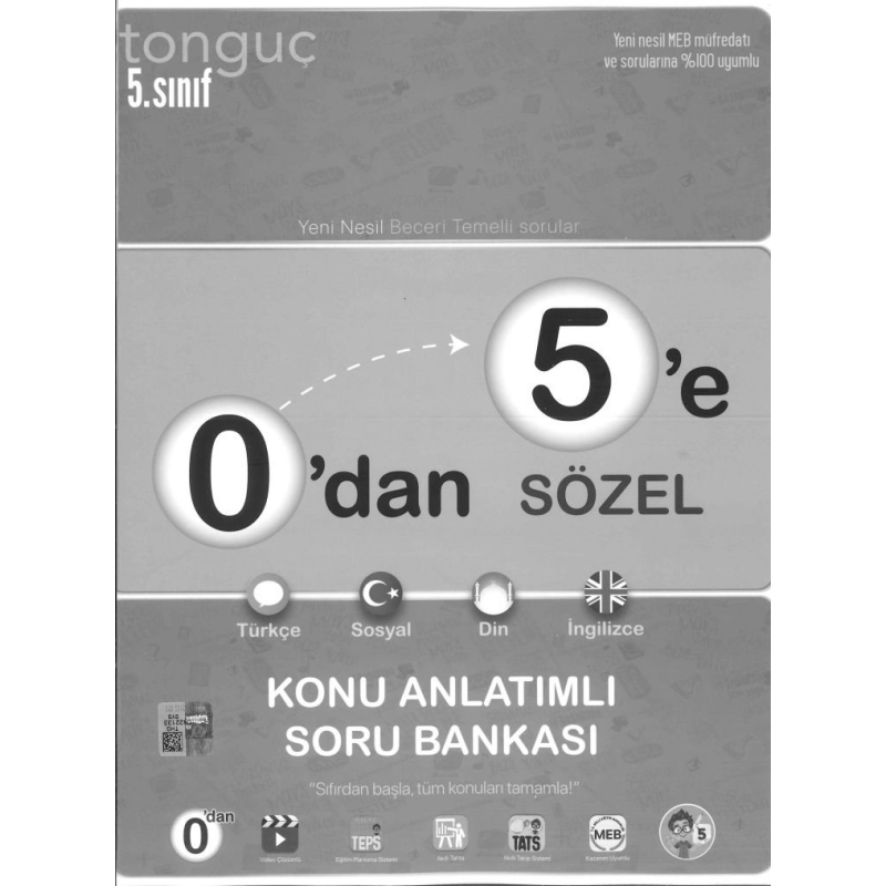 0'DAN 5'E SÖZEL KONU ANLATIMLI SORU BANKASI
