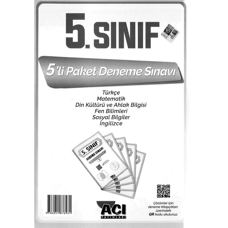 5'Lİ PAKET DENEME SINAVI