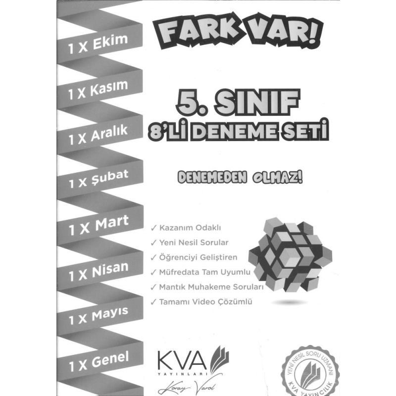 FARK VAR 8'Lİ DENEME SETİ