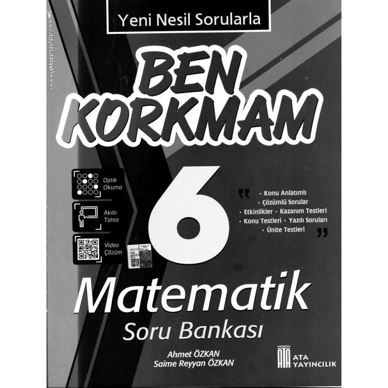 BEN KORKMAM MATEMATİK SORU BANKASI