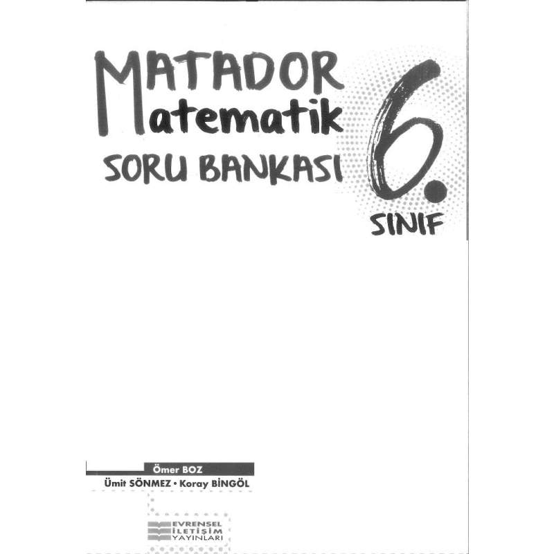 MATADOR MATEMATİK SORU BANKASI