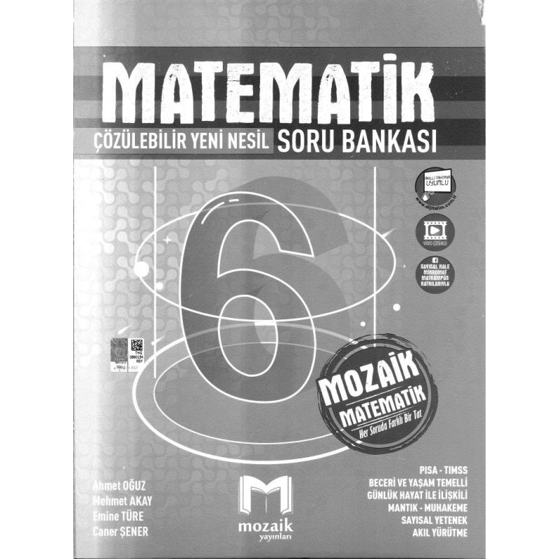 MATEMATİK ÇÖZÜLEBİLİR YENİ NESİL SORU BANKASI