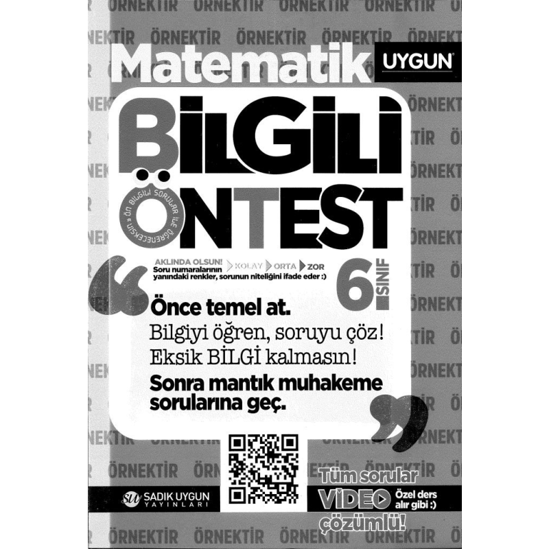 MATEMATİK BİLGİLİ ÖNTEST