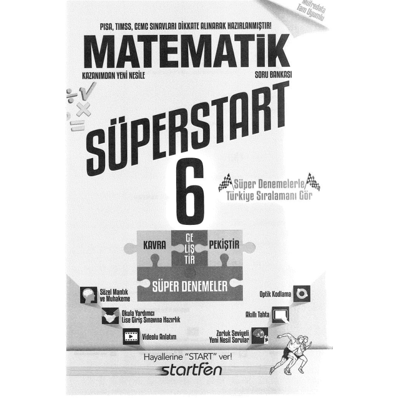 MATEMATİK SÜPERSTART SORU BANKASI