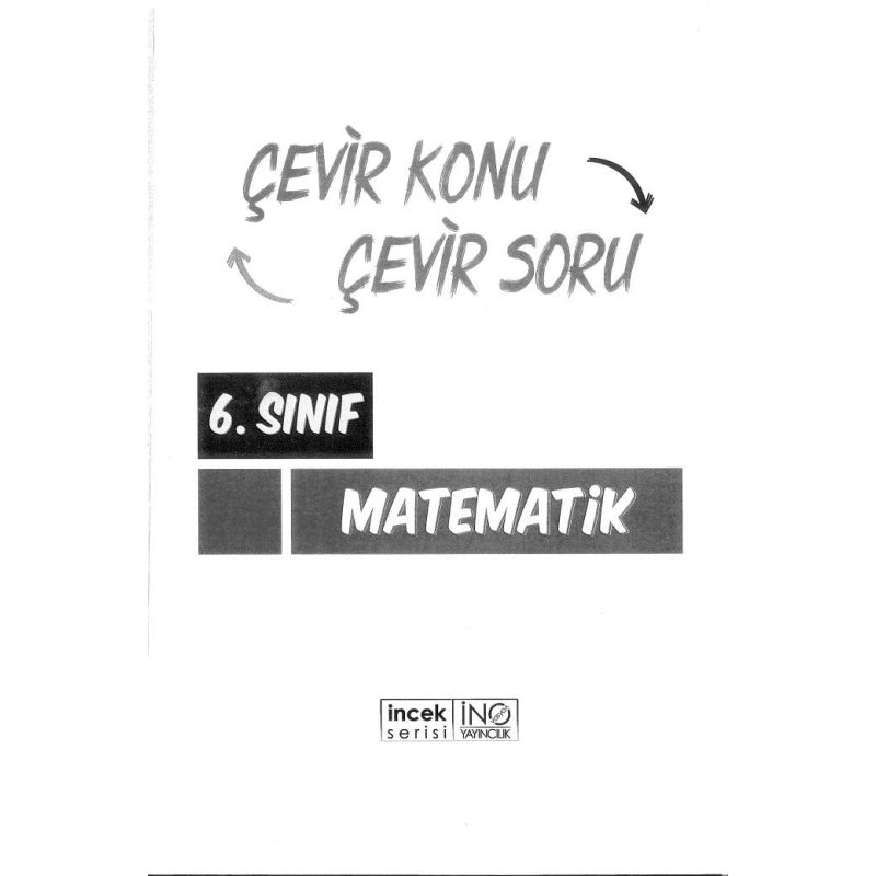 ÇEVİR KONU ÇEVİR SORU MATEMATİK
