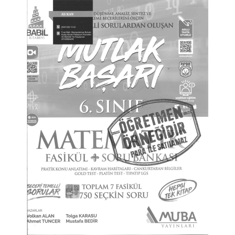 MUTLAK BAŞARI MATEMATİK SORU BANKASI