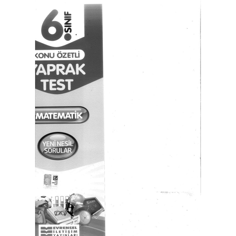 KONU ÖZETLİ MATEMATİK YAPRAK TEST