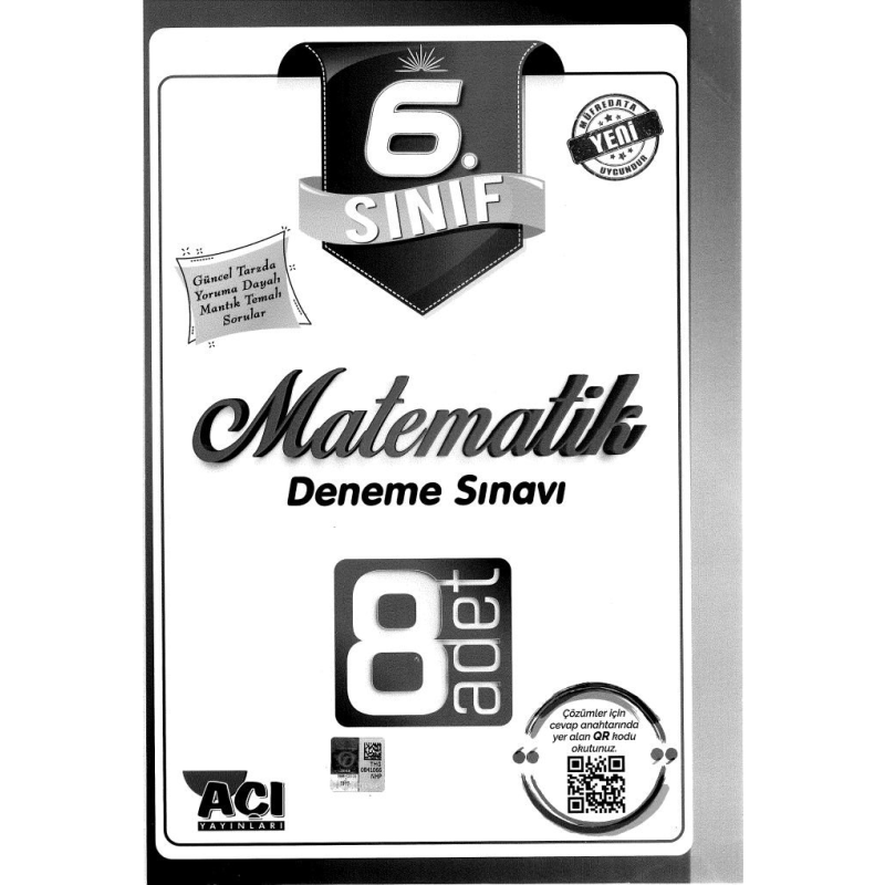 MATEMATİK DENEME SINAVI 8 ADET