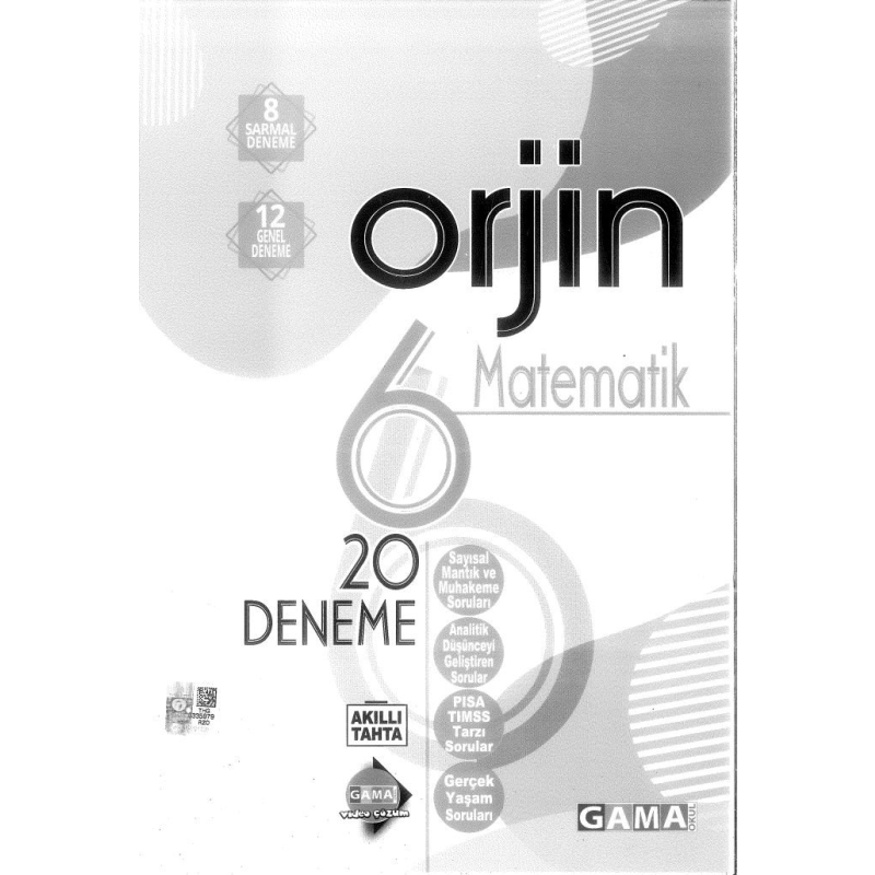 ORJİN MATEMATİK 20 DENEME