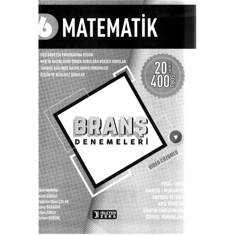 MATEMATİK BRANŞ DENEMELERİ
