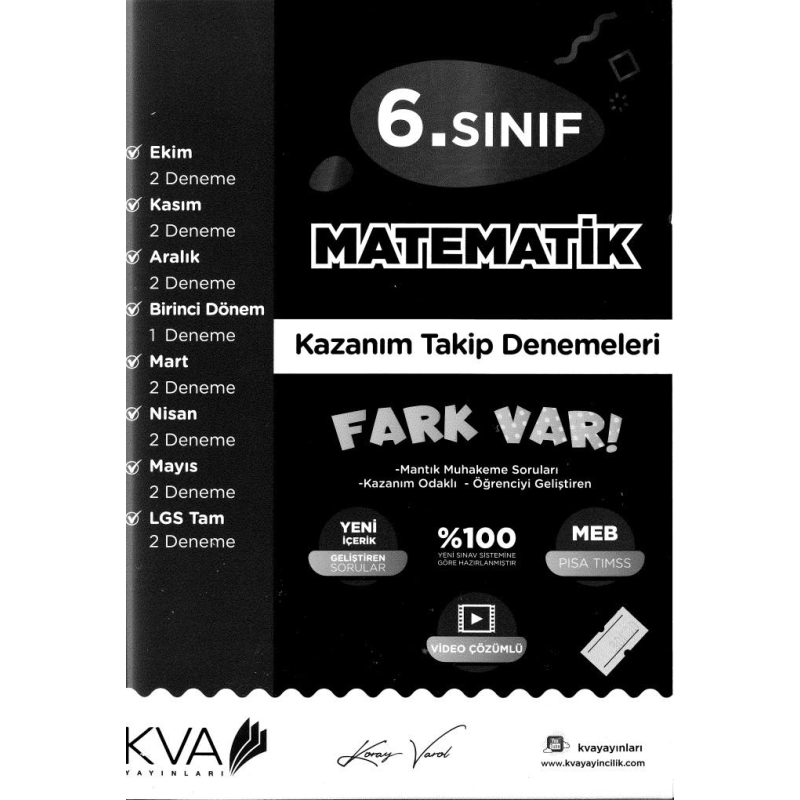 MATEMATİK KAZANIM TAKİP DENEMELERİ