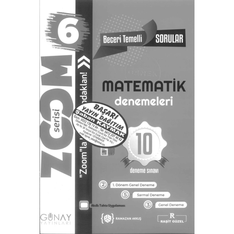 ZOOM SERİSİ MATEMATİK DENEMELERİ