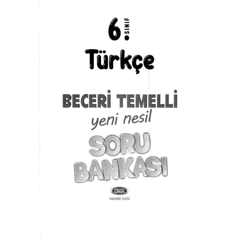 TÜRKÇE SORU BANKASI
