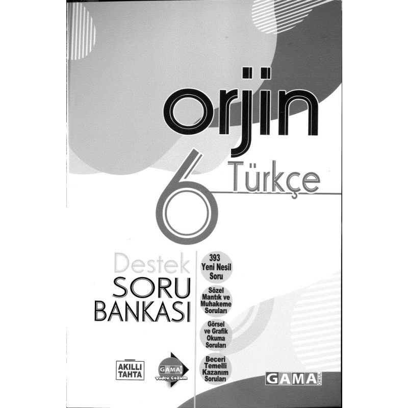 ORJİN TÜRKÇE SORU BANKASI