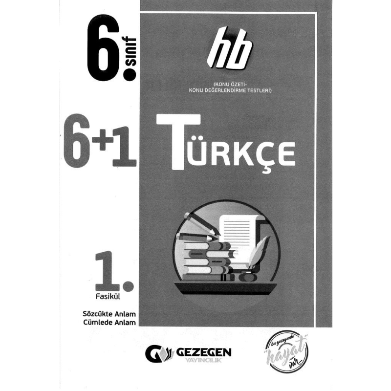 6+1 TÜRKÇE 1. FASİKÜL