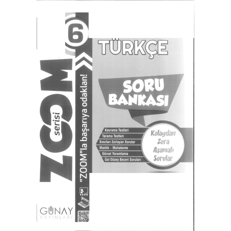 ZOOM SERİSİ TÜRKÇE SORU BANKASI
