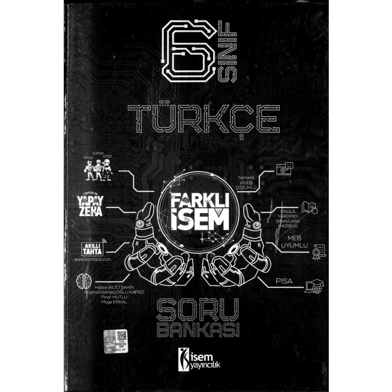 TÜRKÇE FARKLI İSEM SORU BANKASI