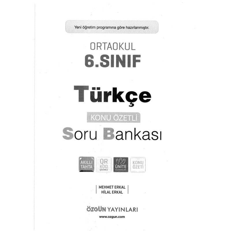 TÜRKÇE KONU ÖZETLİ SORU BANKASI