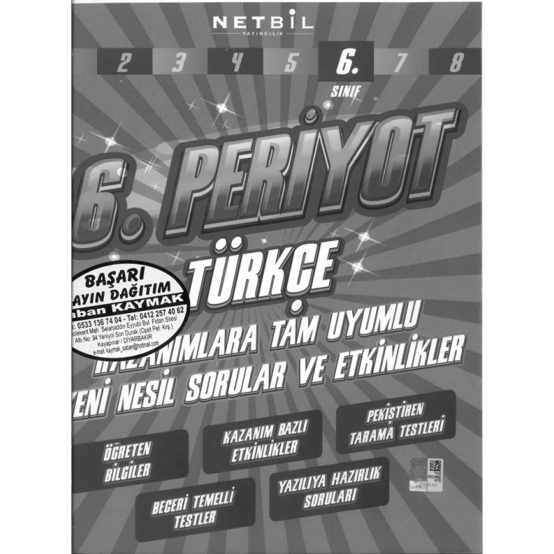 6. PERİYOT TÜRKÇE YENİ NESİL SORULAR VE ETKİNLİKLER