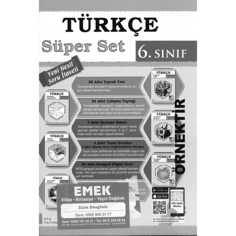 TÜRKÇE SÜPER SET