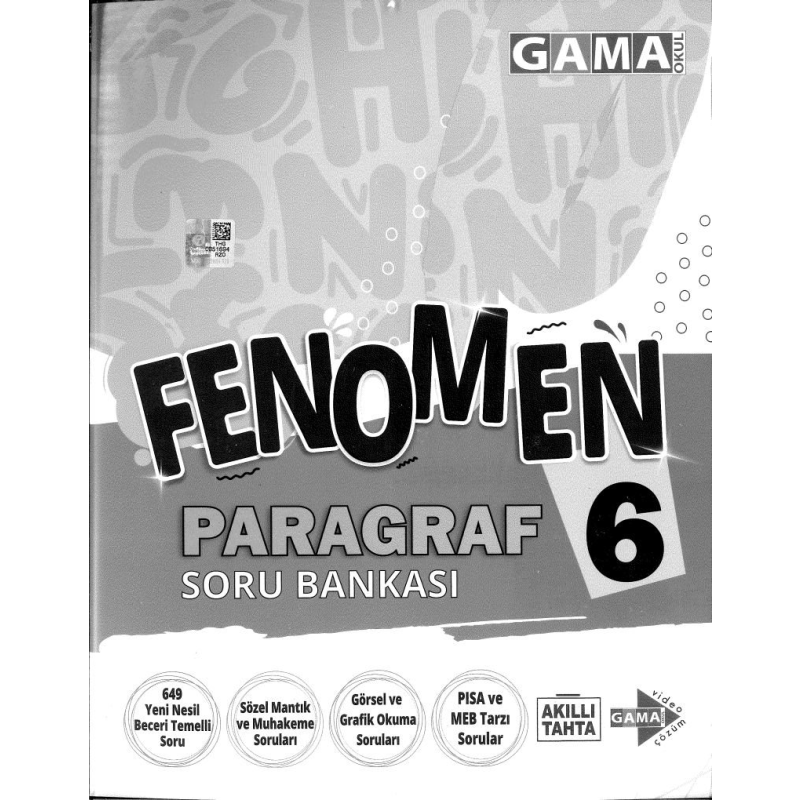 FENOMEN PARAGRAF SORU BANKASI