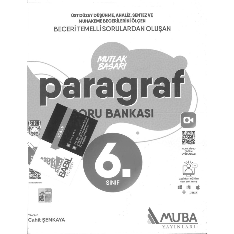 MUTLAK BAŞARI PARAGRAF SORU BANKASI