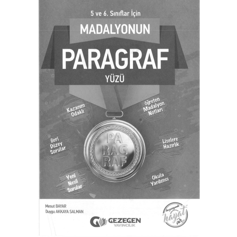 MADALYONUN PARAGRAF YÜZÜ