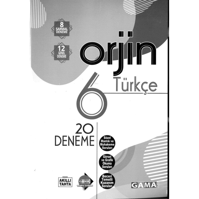 ORJİN TÜRKÇE 20 DENEME