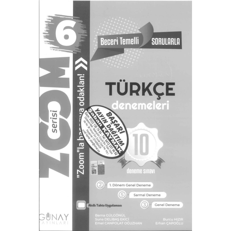 TÜRKÇE 10 DENEME SINAVI