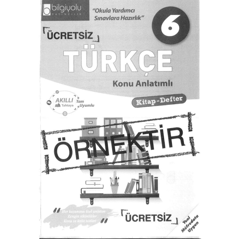 TÜRKÇE KONU ANLATIMLI KİTAP - DEFTER