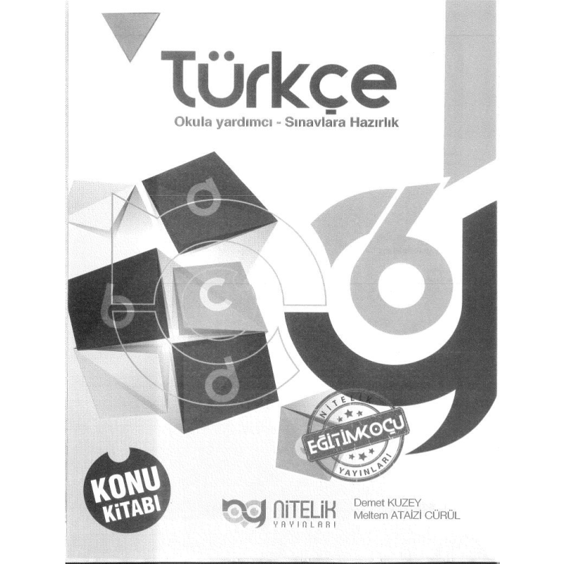 TÜRKÇE KONU KİTABI