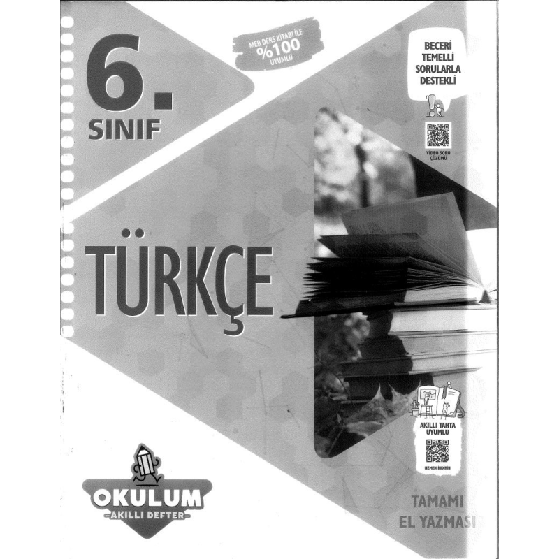 TÜRKÇE OKULUM AKILLI DEFTER