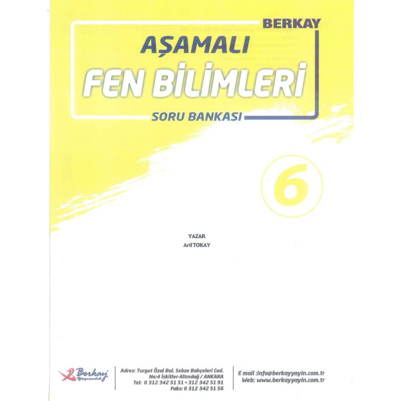 AŞAMALI FEN BİLİMLERİ SORU BANKASI