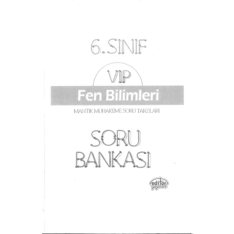VIP FEN BİLİMLERİ SORU BANKASI