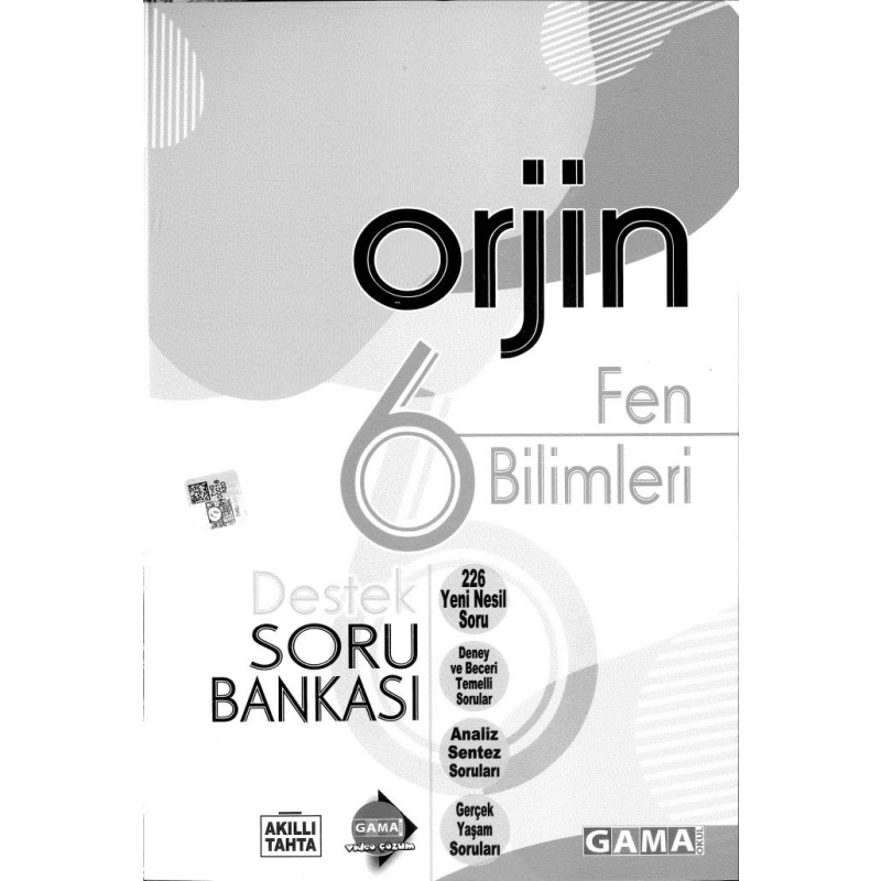 ORJİN FEN BİLİMLERİ SORU BANKASI