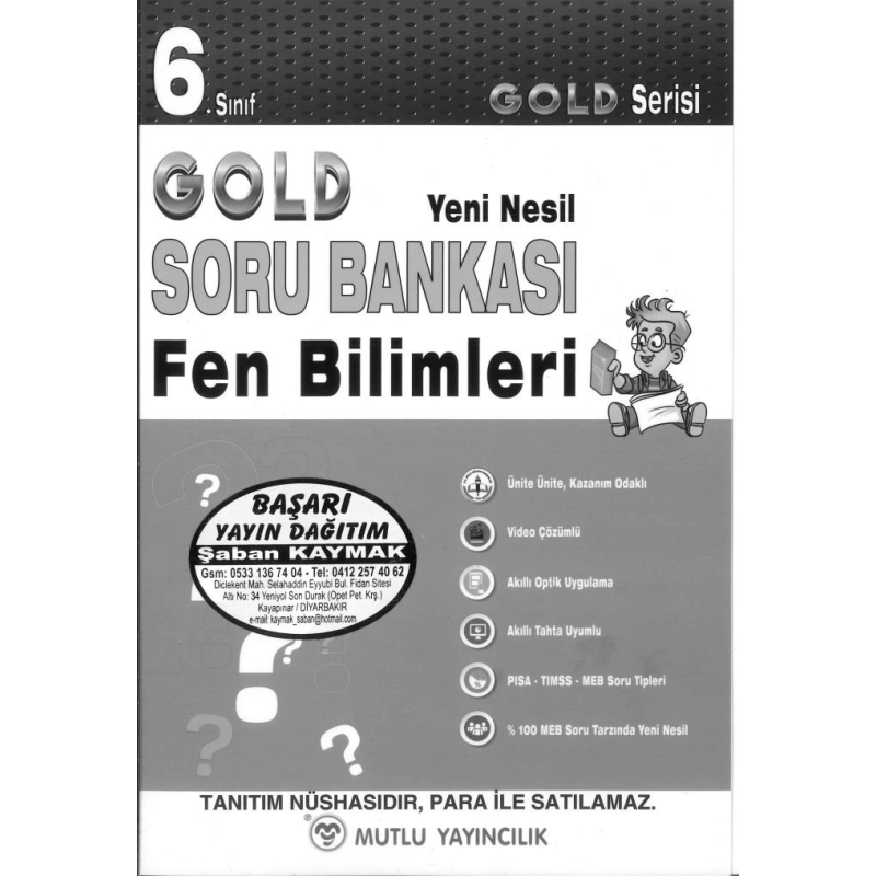GOLD SORU BANKASI FEN BİLİMLERİ