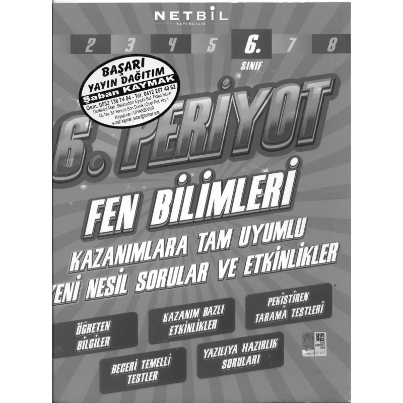 6. PERİYOT FEN BİLİMLERİ YENİ NESİL SORULAR