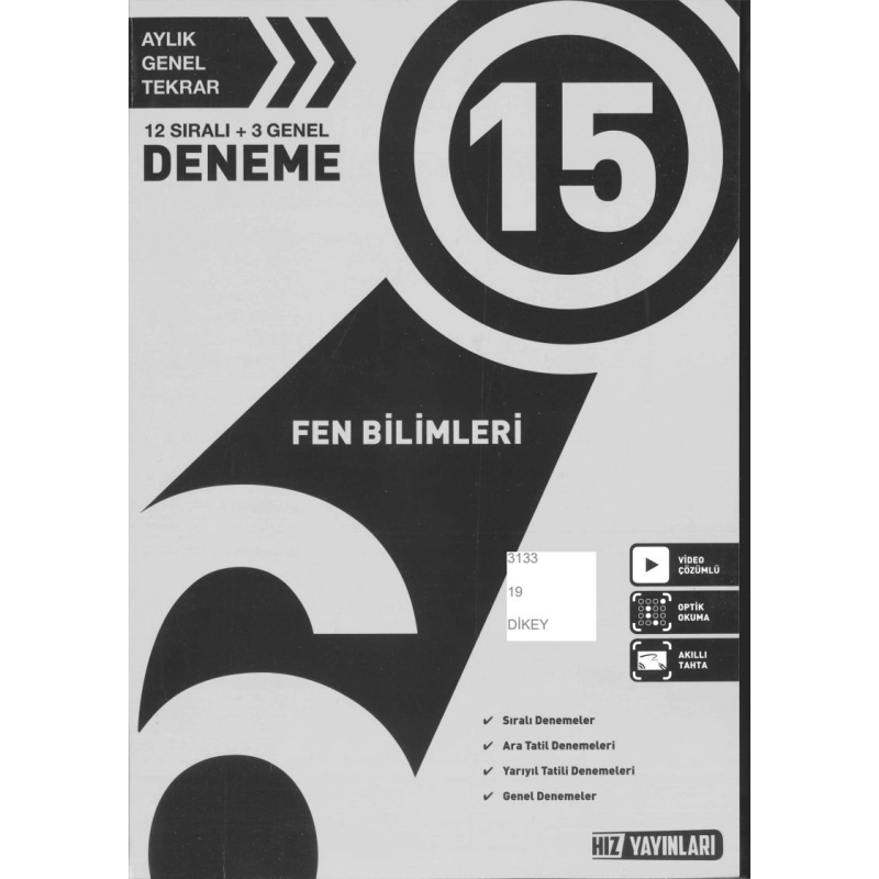 FEN BİLİMLERİ 15 DENEME